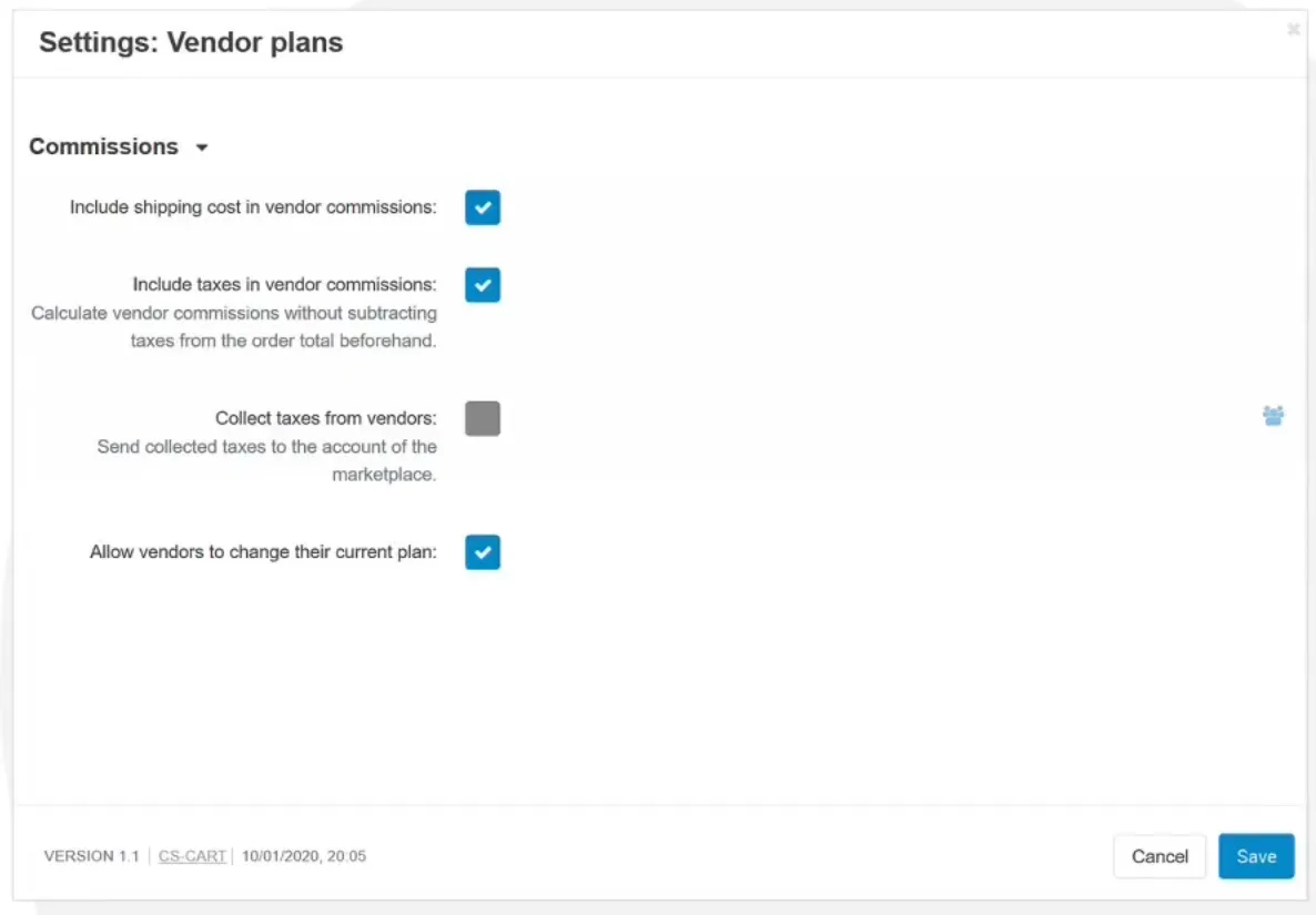 Nowe ustawienia prowizji w planach sprzedawców Multi-Vendor Ultimate