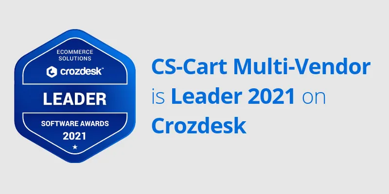 Multi-Vendor wygrywa nagrodę Leader 2021 Award from Crozdesk